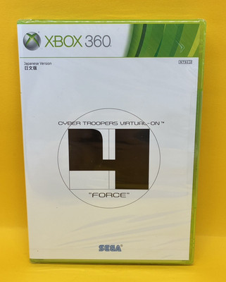 Sega Cyber Troopers Virtual On Force - Xbox 360 - Japanese NTSC-J - NEW SEALED