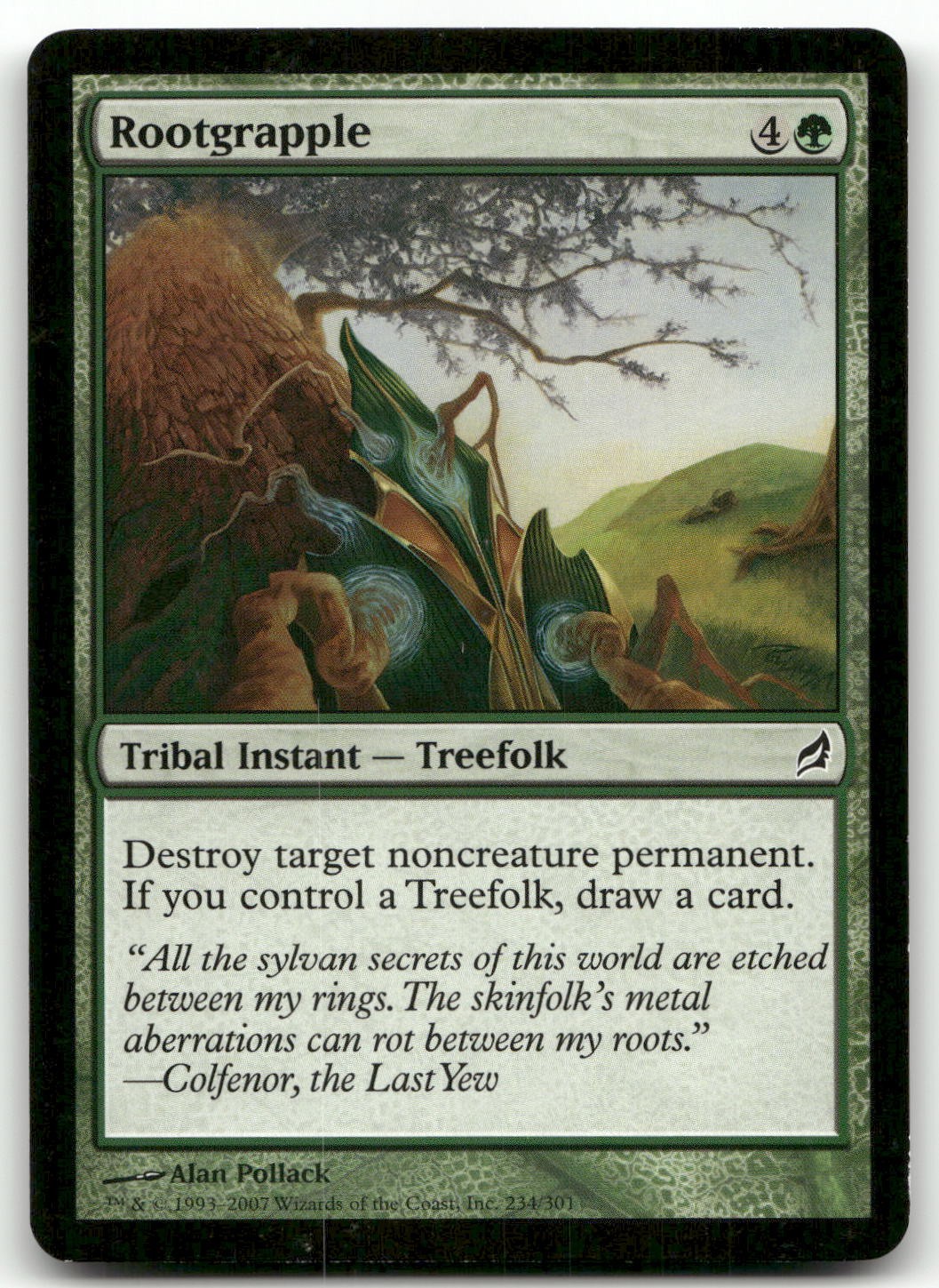 Rootgrapple #234 (LP) Lorwyn LRW Magic MTG