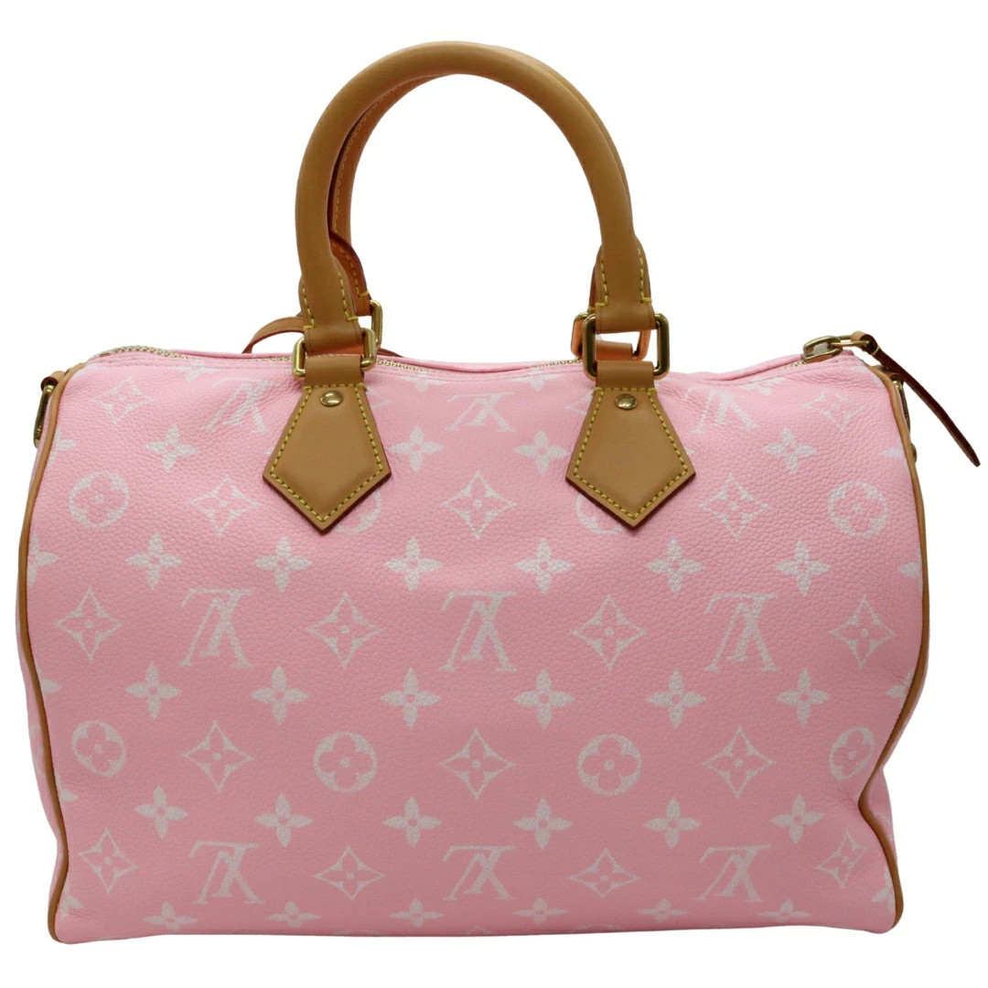 LOUIS VUITTON ピンク 手袋 LOUIS VUITTON P9 Speedy 30 Bag M13914 Candy Pink Hand Bag Boston