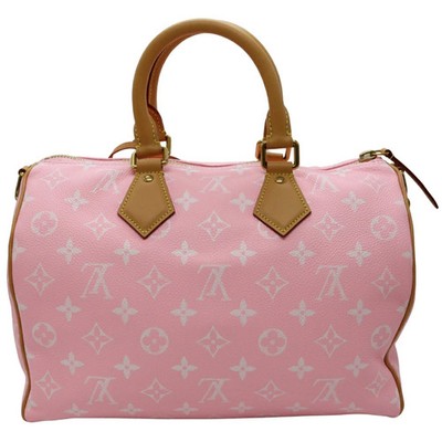 LOUIS VUITTON P9 Speedy 30 Bag M13914 Candy Pink Hand Bag Boston