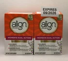 (2) Align Women’s Dual Action Probiotic & Botanical 28x2=56 Ct Exp 9/30/26