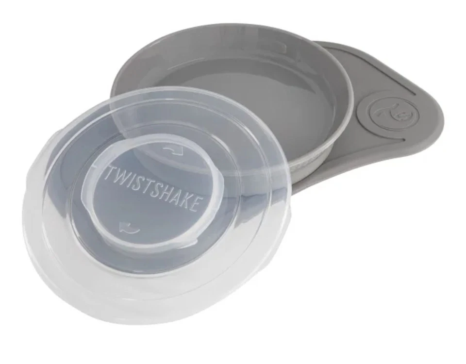 Twistshake Click Mat Klickmatte Mini Teller Platzset grau *besch. VP - Bild 4 von 4