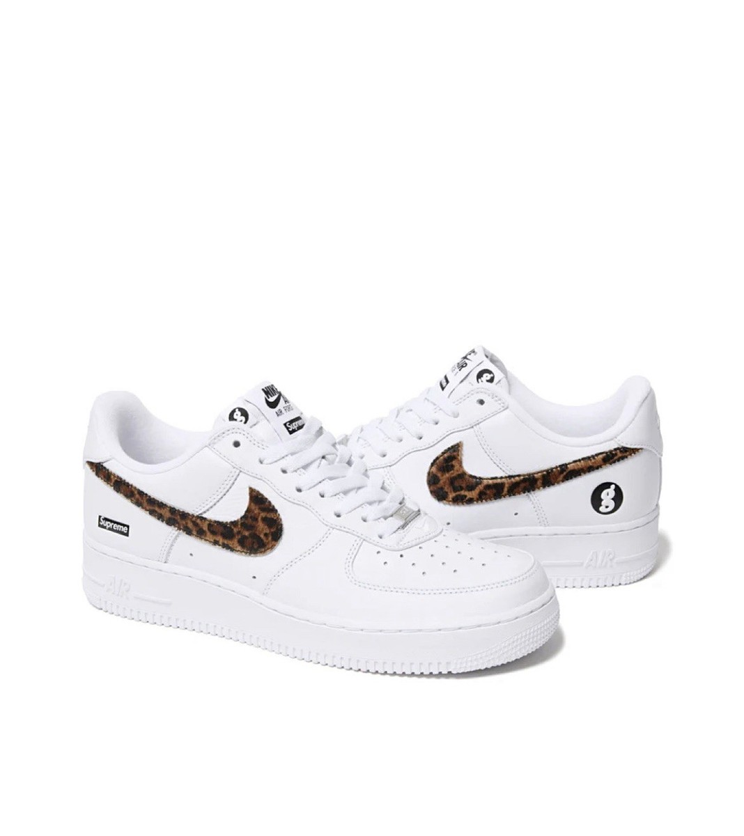 Supreme Nike Air Force 1 ホワイト Supreme x Nike Air Force 1 Mid “White” Set to Drop This Fall