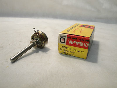 NEW IN BOX OHMITE POTENTIOMETER CU-5041 TYPE U-LINEAR 