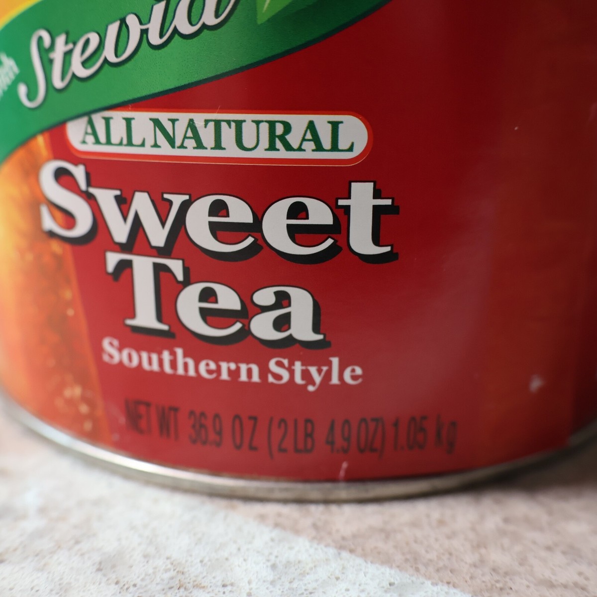 4C Drink Mix, Iced Tea, 36.9 Oz, All Natural Sweet Tea 1 Count