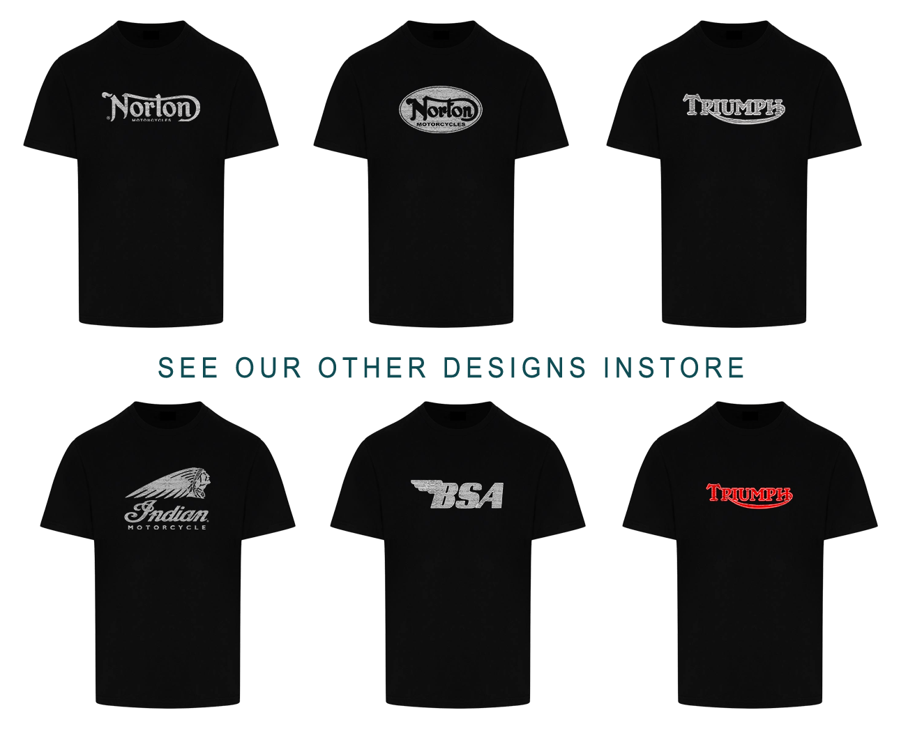 RED NORTON Motorcycle OVAL Distressed Style Logo T Shirt up to 6XL