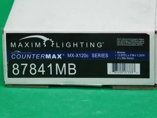 Maxim Ltg - 87841MB - 13" 2 Light Xenon Zenon Starter Under Cabinet Light Bronze - Picture 1 of 5