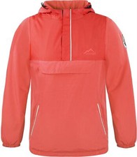 Kinder Windbreaker Winterjacke mit Kapuze und Reflektoren - warmes Fleecefutter 