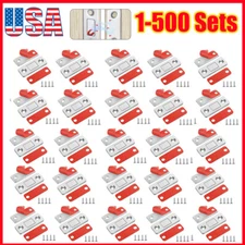 Strong Magnetic Door Closer Cabinet Catch Latch Cupboard Ultra Thin Closures LOT