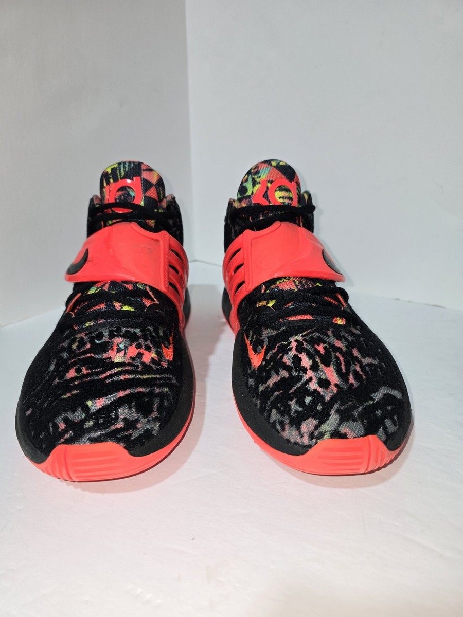👀🔥Nike KD 14 Ky-D Dream Black Crimson Basketball Shoes CW3935