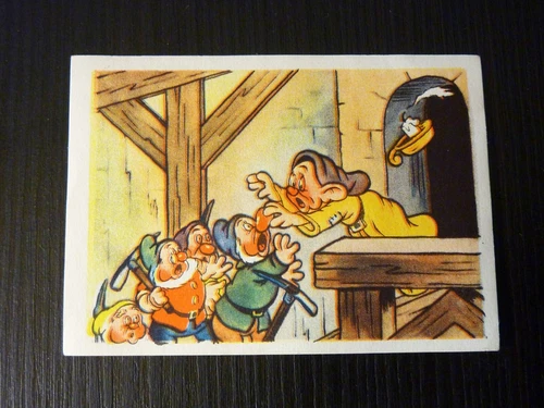 Disney Snow White card n:o 47 - De Beukelaer 1938