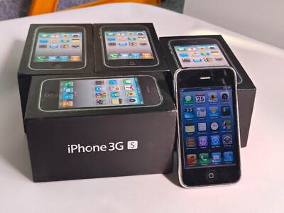Good Apple iPhone 3GS Black 8GB/16GB/32GB UNlocked | eBay