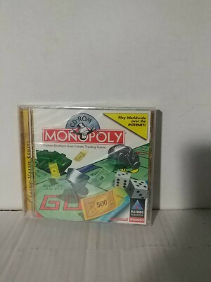 Monopoly: The original classic board game-PC CD ROM-1997-Hasbro-New, sealed