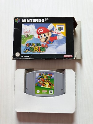 Super Mario 64 (Nintendo 64, 1997) - OVP (ohne Anleitung) - Classic N64 Spiel
