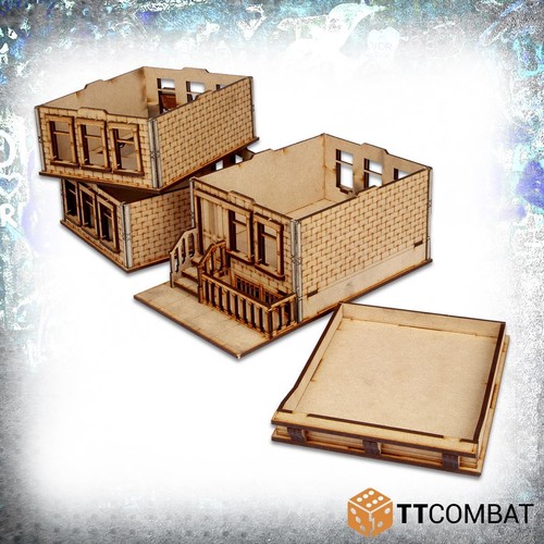 TTCombat : Ruined Gothic Brownstone │ Sci-Fi Gothic | Modélisme
