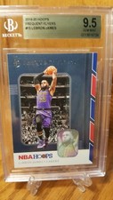 2019-20 Hoops Frequent Flyers #15 Lebron James LA Lakers BGS 9.5 Gem Mint