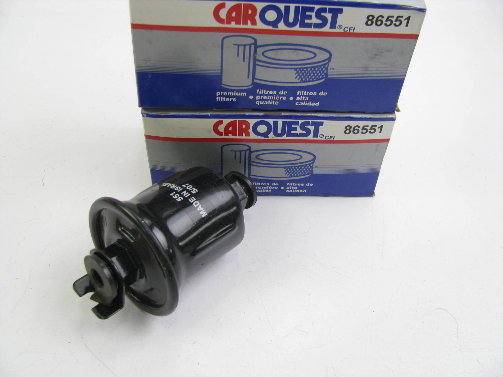 (2) Carquest 86551 Fuel Filter Replaces G8123 33551 F45115 G6547 GF309 BF7659