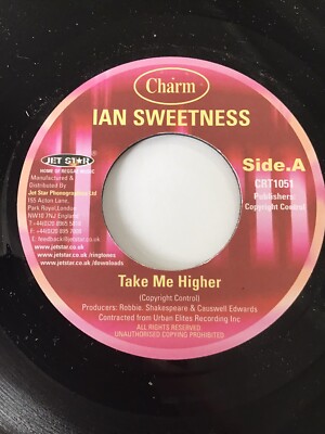 Reggae - Ian Sweetness - Take Me Higher / Caterpillar Riddim - Mint