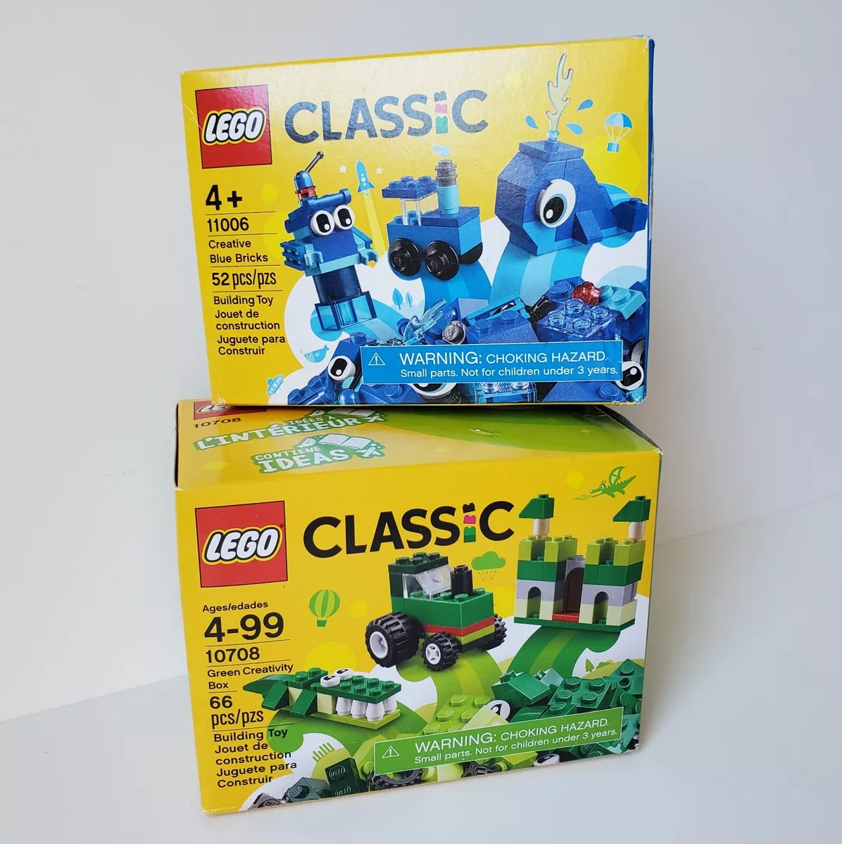 Broederschap Vruchtbaar Streng 2 LEGO Classic Creativity Sets 11006 Blue & 10708 Green New Sealed Bricks Blocks | eBay Broederschap Vruchtbaar Streng 2 LEGO Classic Creativity Sets 11006 Blue & 10708 Green New Sealed Bricks Blocks | eBay