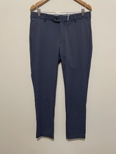 Peter Millar Crown Crafted Stealth Performance Fabric Trouser Pants 33x32 160