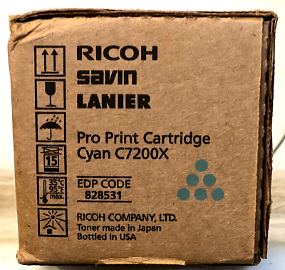 OEM Ricoh Pro C7200e Cyan Toner Cartridge 828531 for sale online