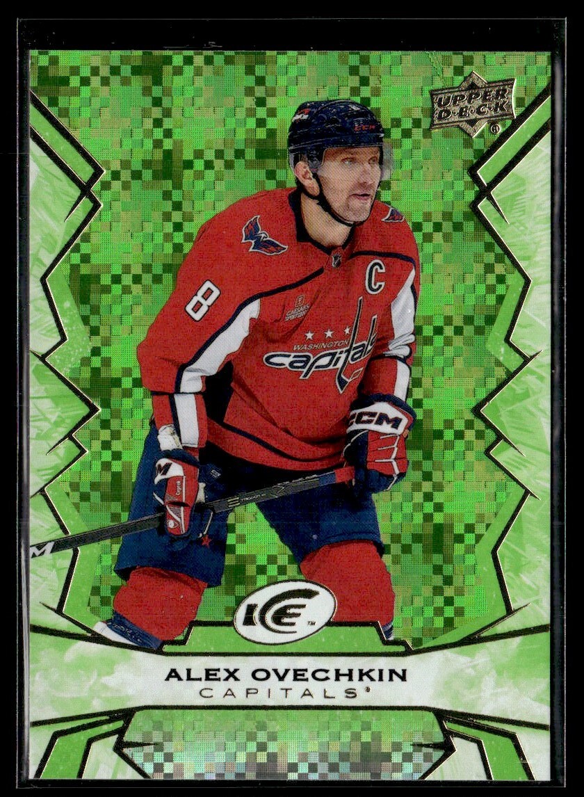 2022-23 Upper Deck Ice Green Alex Ovechkin #89 | eBay