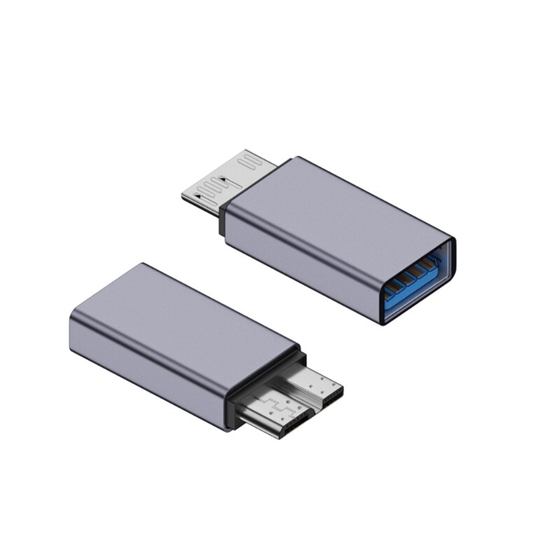 Type C USB Male Female to MicroB Adapter Connector for Hard Disk Phone