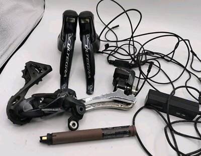 Groupe Shimano Ultegra Di2 6870 11 Vitesses - STI, FD, RD, Batterie, Chargeur - Occasion