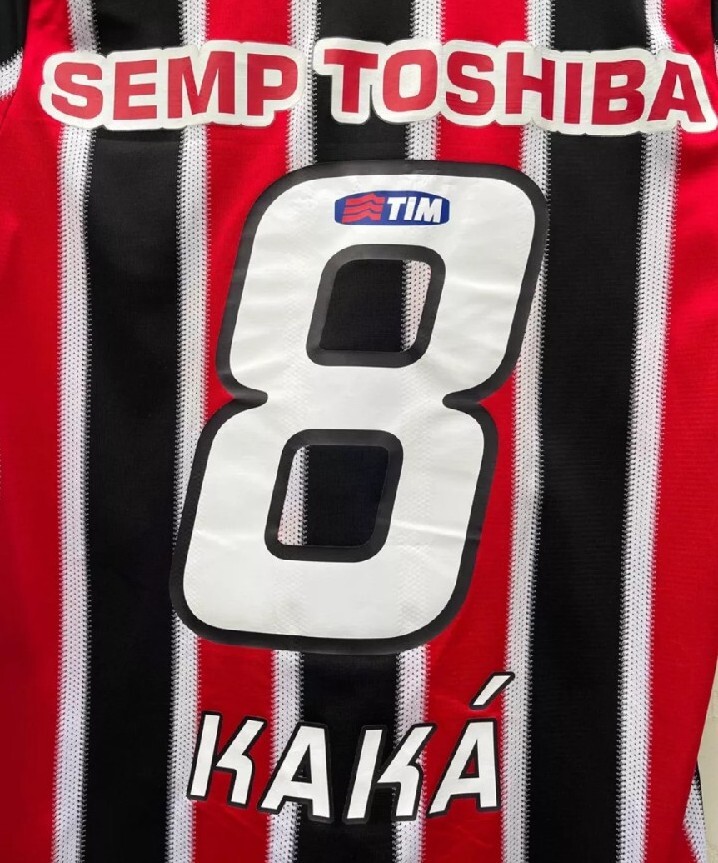 São Paulo FC KAKÁ 8番 ユニフォームMサイズ São Paulo FC KAKÁ 8番 ユニフォームMサイズ ウェア
