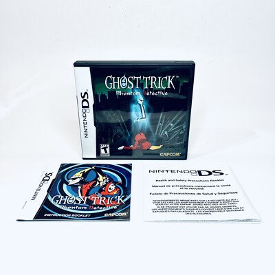 Ghost Trick: Phantom Detective (Nintendo DS, 2011) Case & Manual, NO GAME