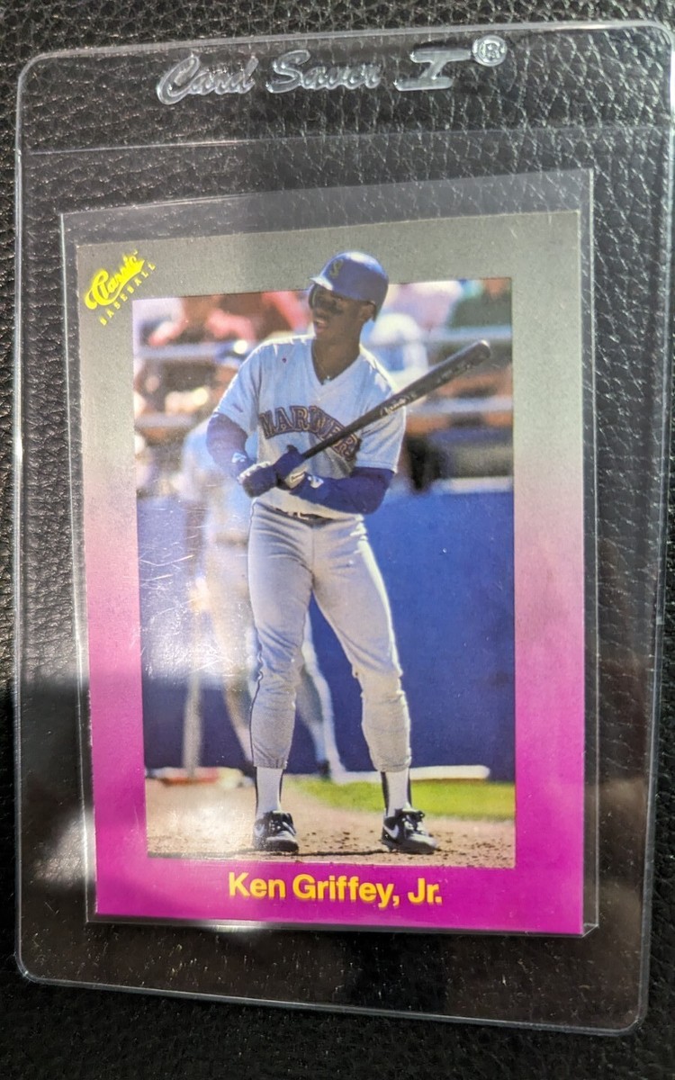 1989 CLASSIC PURPLE #193 KEN GRIFFEY JR ROOKIE CARD SEATTLE