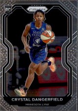 Crystal Dangerfield 2021 Panini Prizm WNBA Rookie Card #41