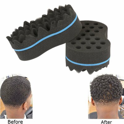 24 Piece Sponge Brush for Afro Hair Coils Dreads Locs Twist Coils Wave 24 Piece Sponge Brush for Afro Hair Coils Dreads Locs Twist Coils Wave