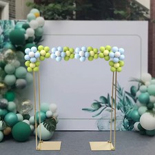 For Wedding Brithday Party Decor 1.2m Metal Flower Stand Gold Metal Wedding Arch