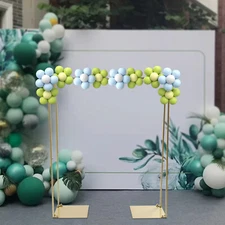 Metal Gold Wedding Arch Flower Stand Wedding Stand Wedding Rack Venue Decoration