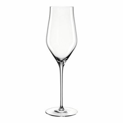 Leonardo Champagnerglas Brunelli, Schaumweinglas, Kristallglas, klar, 340 ml