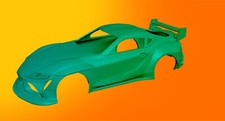 Carrozzeria tuning Toyota Supra 2020 - 3D 12 16 18 20 24 25 personalizzata AMT TAMIYA REVELL