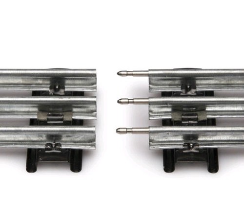 Caja de 24 O GAUGE O-31 Curva Alta Tensión Tubular Pista de Acero - NUEVO - Imagen 3 de 3