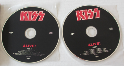KISS- ALIVE LIMITED ED CD JAPAN 2006 UICY-93093/4 CARDBOARD MINI LP PAPER JACKET - Picture 11 of 11