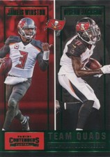 2017 CONTENDERS EMERALD PARALLELS WINSTON JACKSON EVANS HOWARD BUCCANEERS