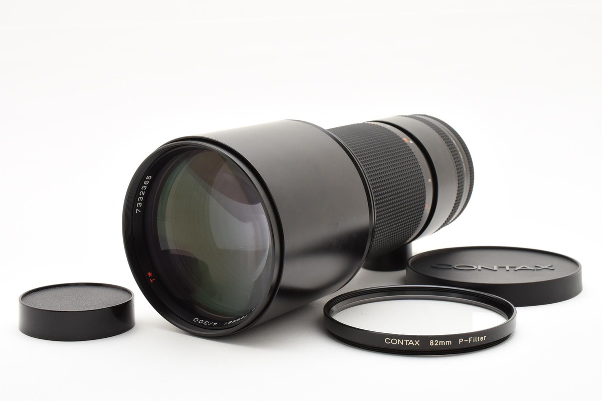極美品 contax carl zeiss tele-tessar 4/300 Carl Zeiss Tele-Tessar T* 300mm F/4 [I] [AE] | LENS-DB.COM