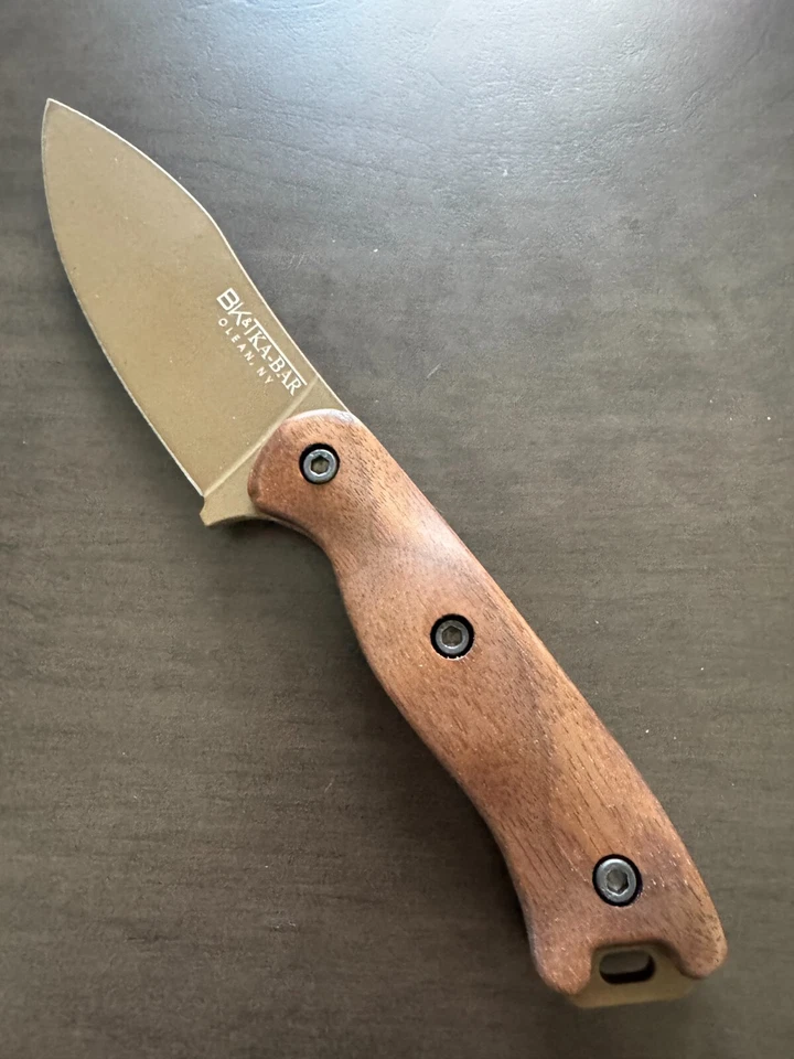 Básculas de nogal para Ka-Bar Becker bk-15, 16, 17, 18, 19 / hechas en EE. UU. Foto 3 de 4