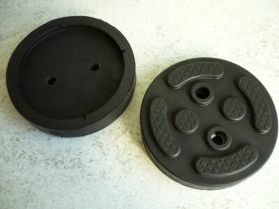 4 Piastre In Gomma Per Piattaforme Elevatrici Twin Busch Launch - Foto 8