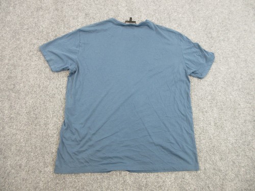 Emporio Armani Shirt Mens Adult Large Blue Casual Lightweight Cotton Preppy - Picture 9 of 11