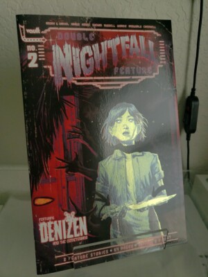 Nightfall Double Feature #2 (2023)- Deluxe Foil Variant Vault Comics | eBay