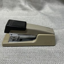 Bostitch Model B400 Tan/Brown Desk Stapler 5-1/2" Vintage