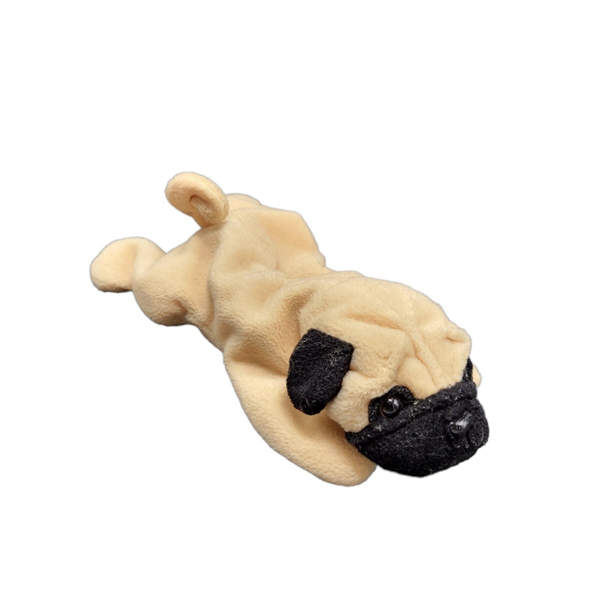 Ty Beanie Baby - Pugsly - The Pug Dog - With Tags