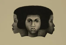 Elizabeth Catlett: Which Way? 22x30 Archival Quality Fine Art Print