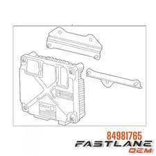 2021-2024 CHEVROLET SUBURBAN AC AND DC POWER CONTROL MODULE NEW OEM 84981765