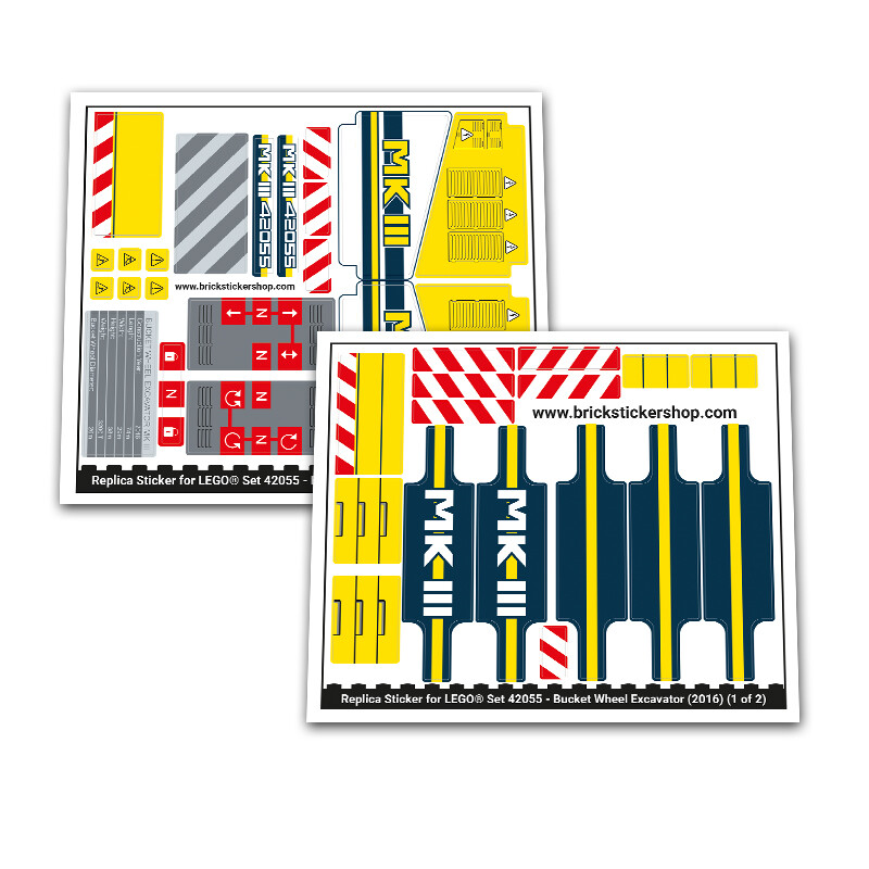 Replacement Sticker for Set 42055 - Bucket Wheel Excavator | eBay